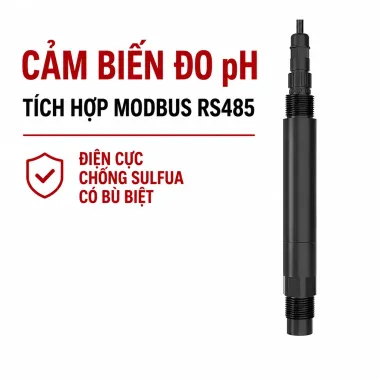 Cảm biến đo nồng độ pH dung dịch