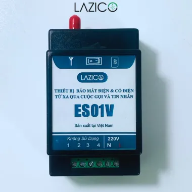 ES01V – Bộ cảnh báo mất điện 1 pha 220V qua cuộc gọi và tin nhắn SIM