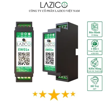 EW01x – Bộ điều khiển từ xa qua WiFi 1 kênh, tích hợp đầu dò cảnh báo sự cố