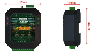 LSH3P – Bộ giám sát điện 3 pha trang trại từ xa
