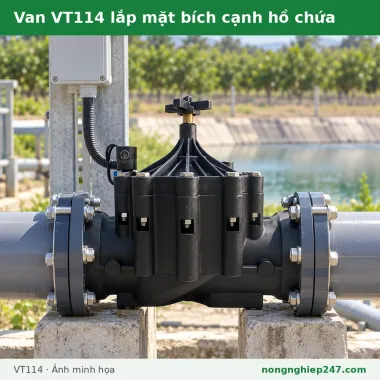Van điện từ VT114 – Lưu lượng 120m³/h