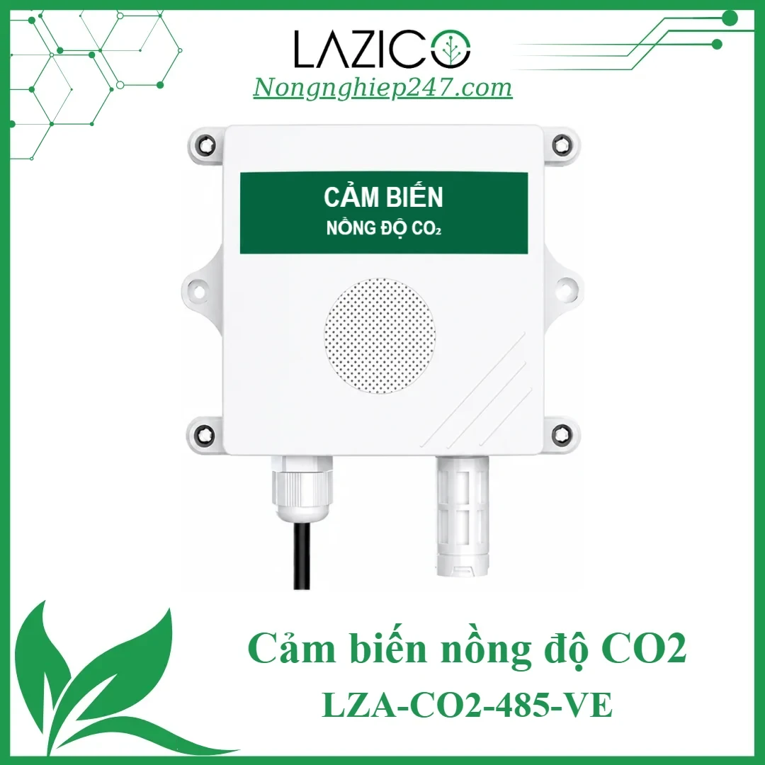 LZA-CO2-485-VE – Cảm biến nồng độ CO2, RS485 Modbus