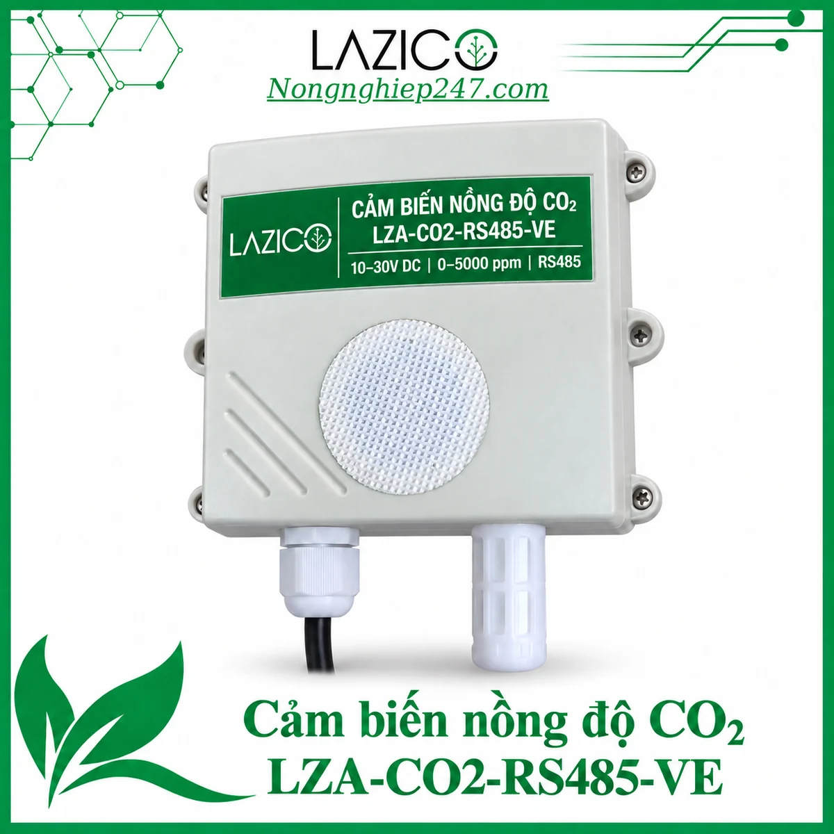 Cảm biến nồng độ CO2 LZA-CO2-RS485-VE – RS485 Modbus