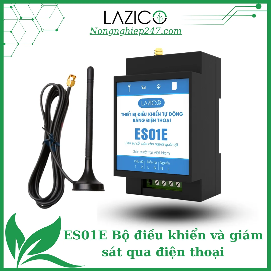 ES01E – Bộ điều khiển và giám sát từ xa qua điện thoại